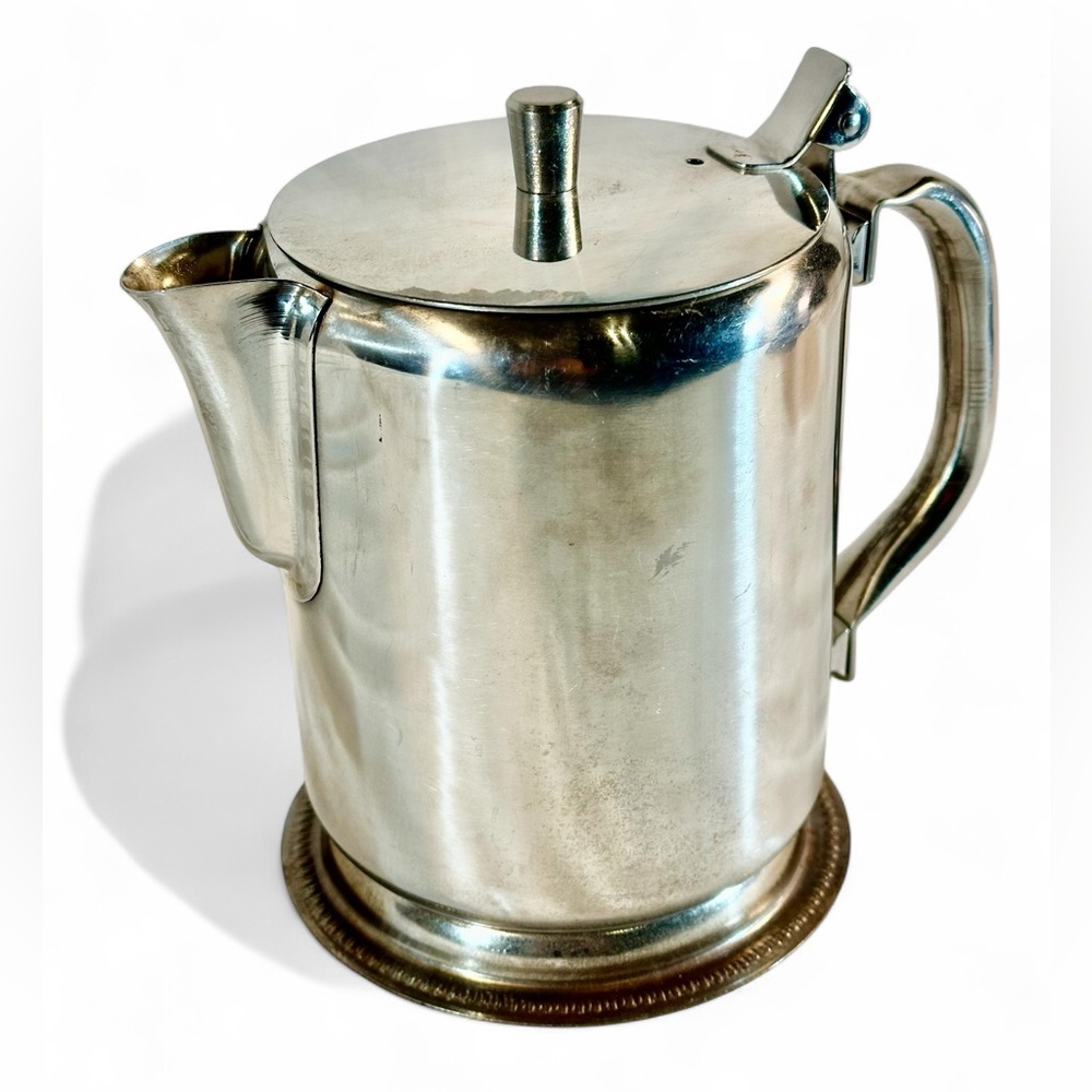 Large Coffee Creamer Family/Party Size Stainless Steel by Vollrath, circa 60-70s